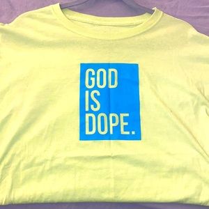 GOD is dope tee